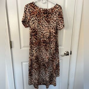 Lularoe Carly dress-  xs but fits like a medium/ large